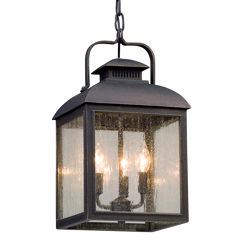 Troy Lighting Chamberlain Lantern Pendants Troy Lighting VINTAGE BRONZE 10x10x17.75 