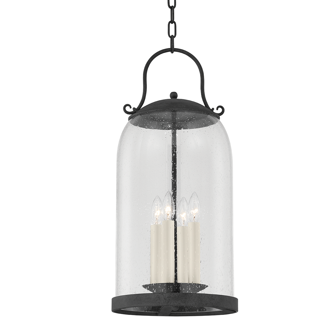 Troy Lighting Napa County Pendant Outdoor Hanging Lights Troy Lighting FRENCH IRON 12x12x26.75 