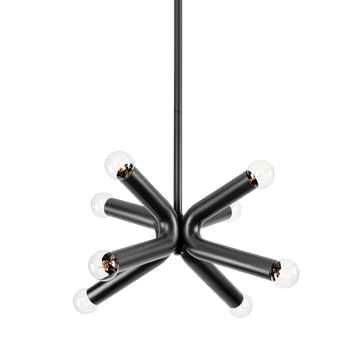 Troy Lighting DASH Chandelier Chandelier Troy Lighting SOFT BLACK 24.75x24.75x17.25 