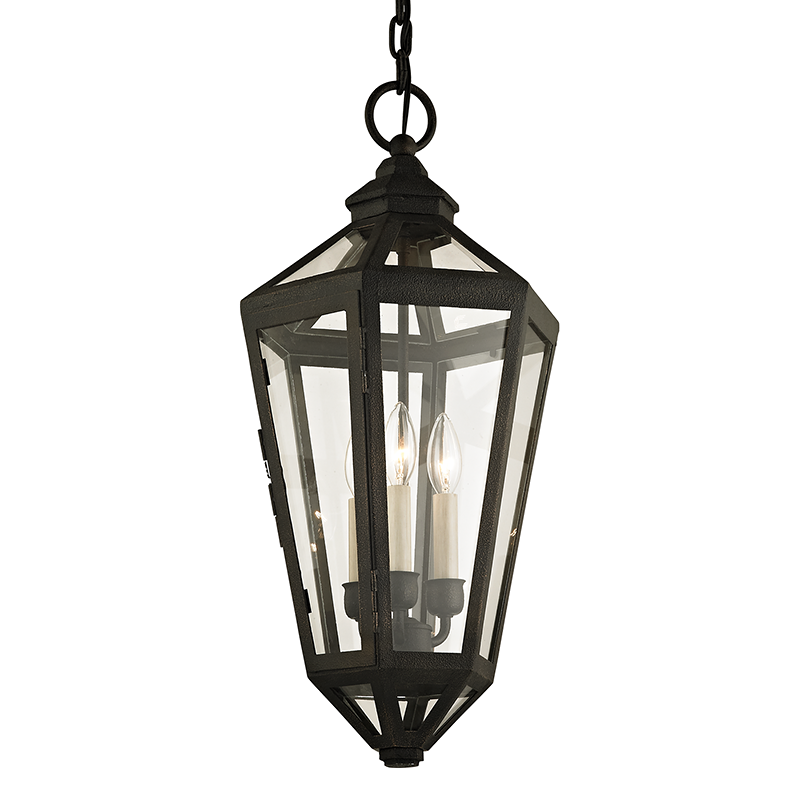 Troy Lighting Calabasas Lantern Lantern Troy Lighting VINTAGE BRONZE 11.5x11.5x25.25 