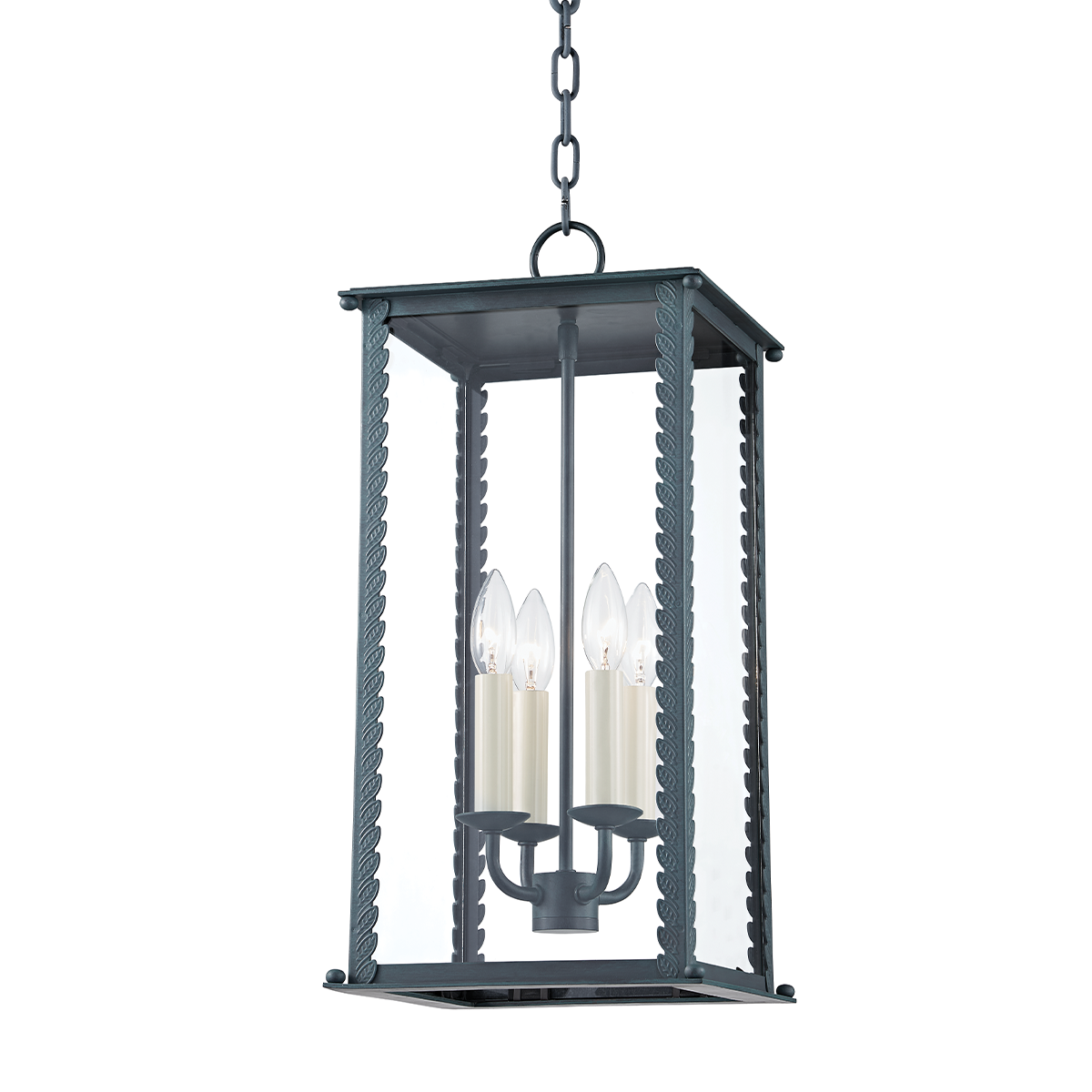 Troy Lighting Zuma Lantern Lantern Troy Lighting VERDIGRIS 10x10x21.25 