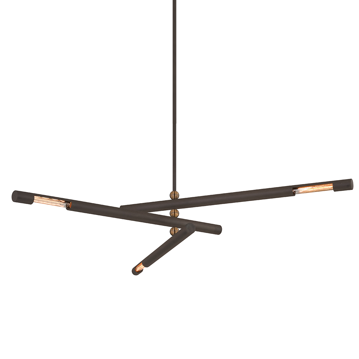 Troy Lighting Hendrix Chandelier Chandelier Troy Lighting Bronze 62.25x62.25x10 