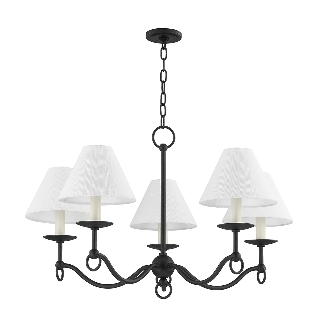 Troy Lighting Massi Chandelier Chandeliers Troy Lighting FORGED IRON 30.25x30.25x17 