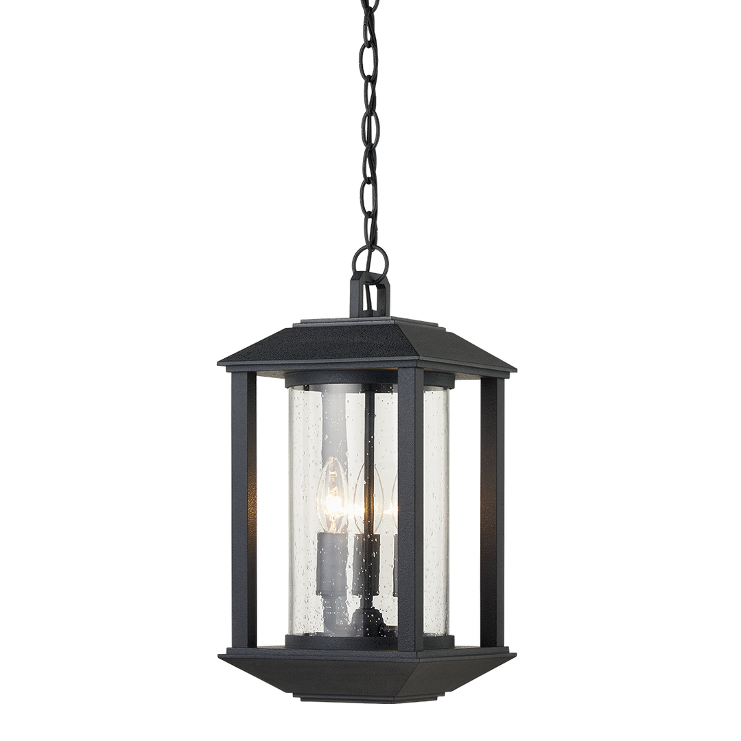 Troy Lighting Mccarthy Lantern Pendants Troy Lighting WEATHERED GRAPHITE 8.5x8.5x16.5 