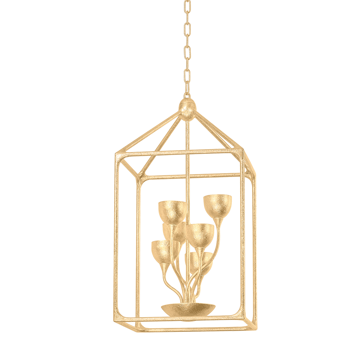 Troy Lighting WESTWOOD Lantern Lantern Troy Lighting VINTAGE GOLD LEAF 15x15.25x28.5 