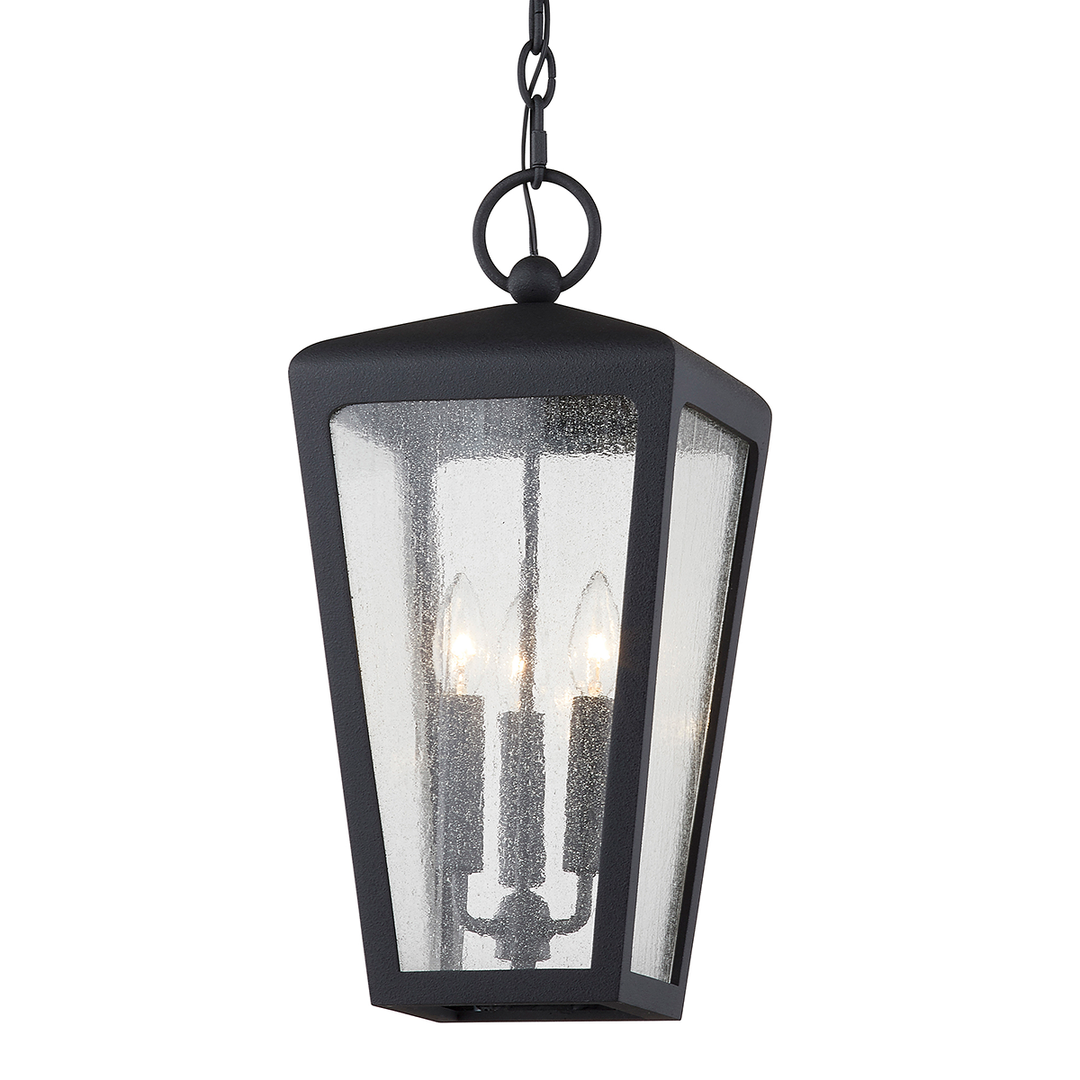 Troy Lighting Mariden Lantern Pendants Troy Lighting TEXTURED IRON 9x9x20 