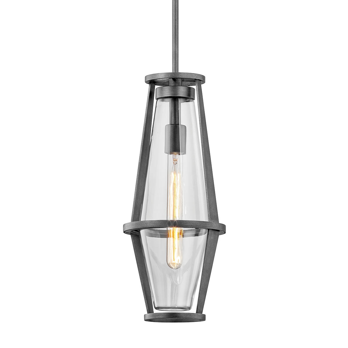 Troy Lighting Prospect Pendant Pendant Troy Lighting Graphite 7.5x7.5x18 