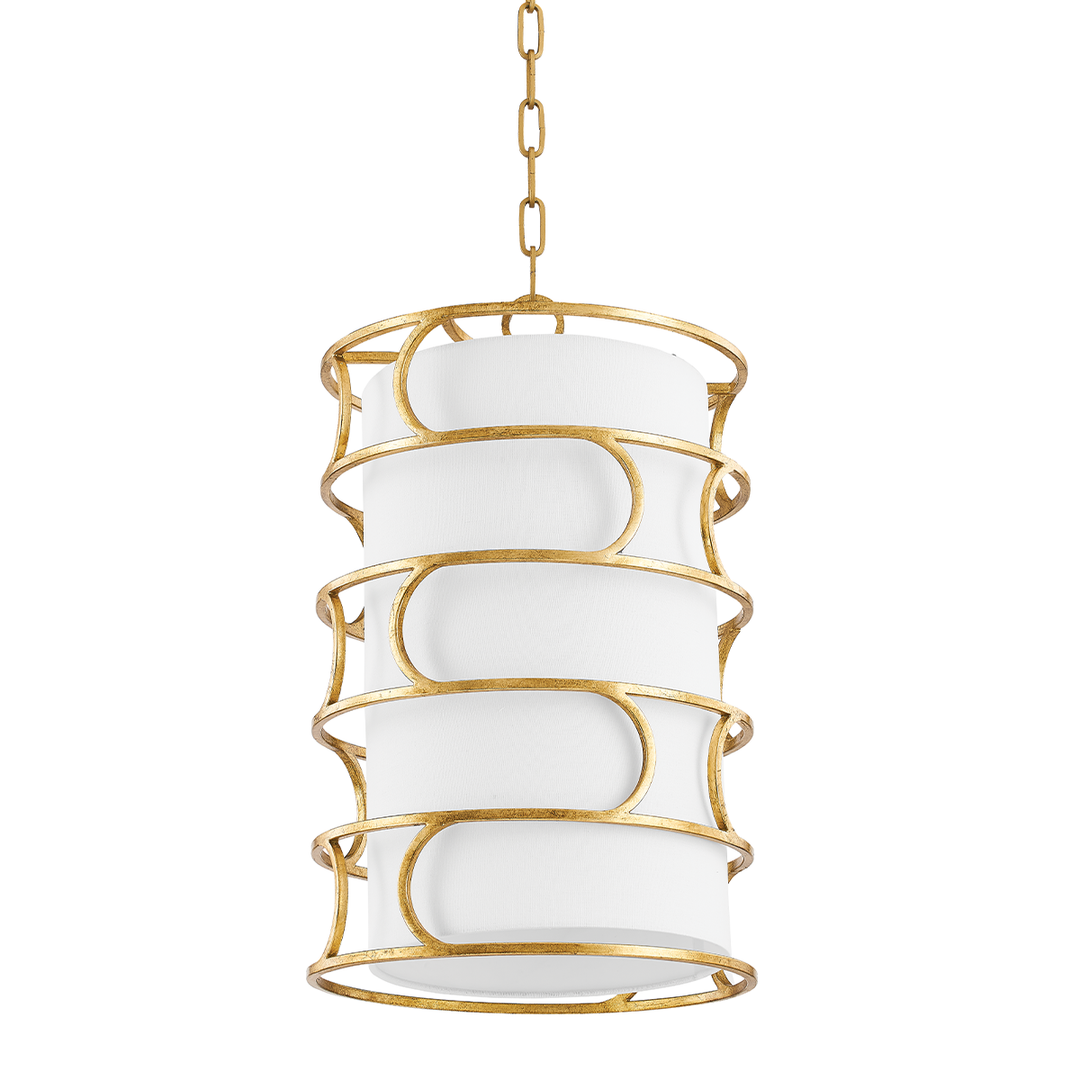 Troy Lighting Reedley Pendant Pendants Troy Lighting VINTAGE GOLD LEAF 13x13x21.25 