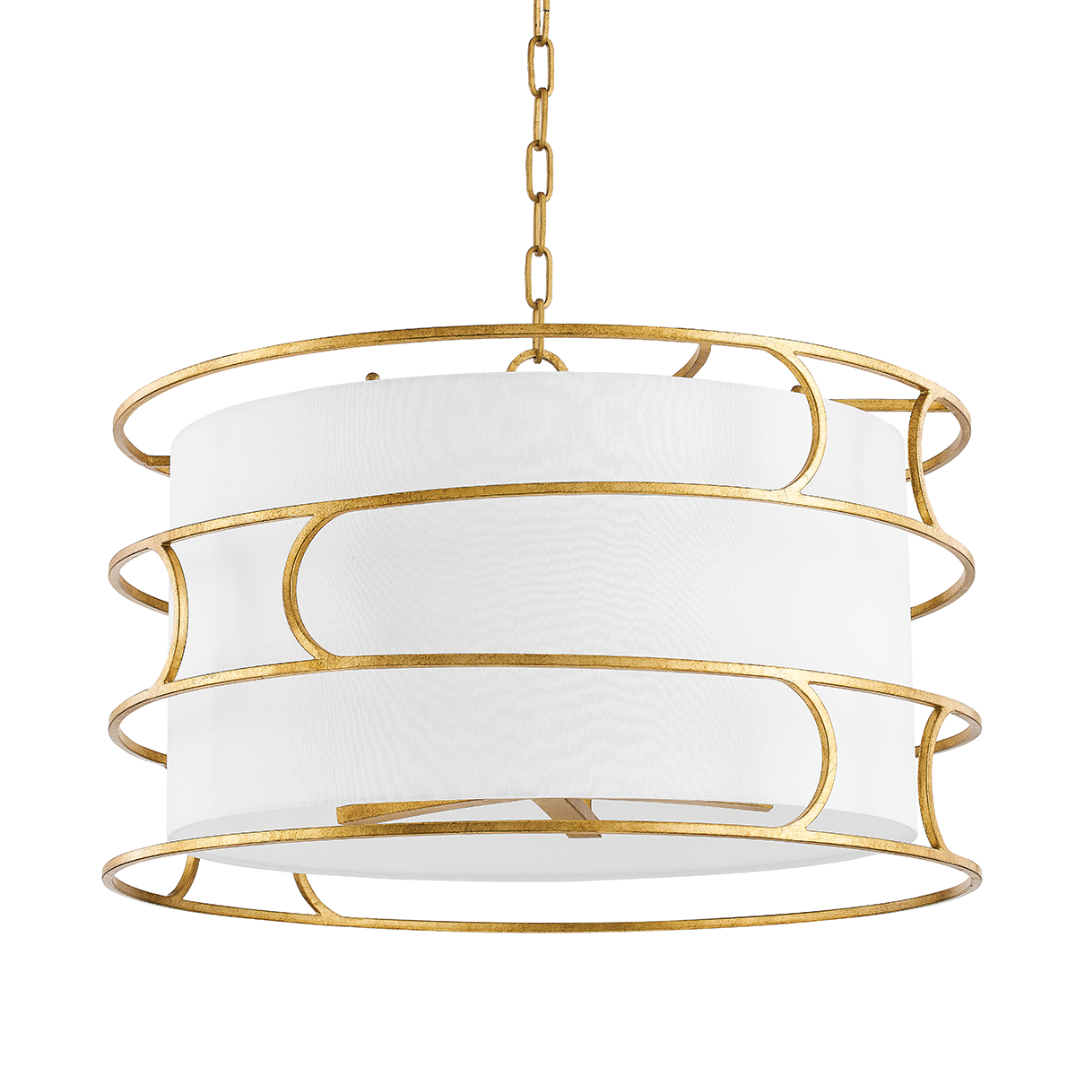 Troy Lighting Reedley Chandelier Chandelier Troy Lighting VINTAGE GOLD LEAF 25.25x25.25x15.25 