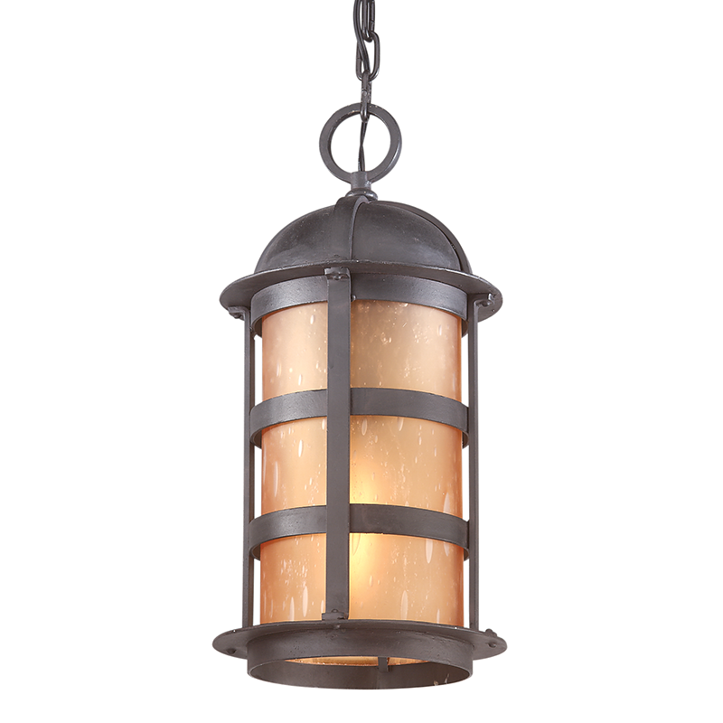 Troy Lighting Aspen Lantern Lantern Troy Lighting NATURAL BRONZE 8.5x8.5x17.5 