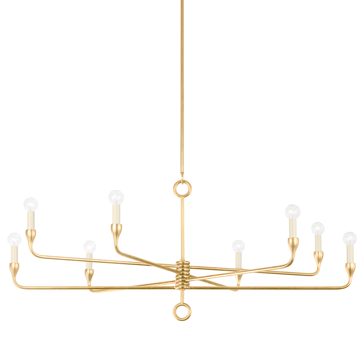 Troy Lighting ORSON Chandelier Chandelier Troy Lighting VINTAGE GOLD LEAF 41.5x41.5x21 