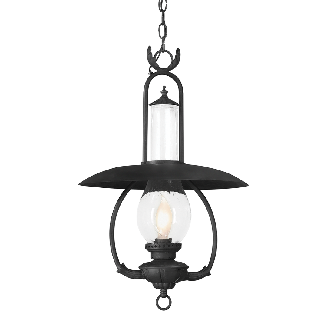 Troy Lighting La Grange Lantern Pendants Troy Lighting SOFT OFF BLACK 16x16x25.25 