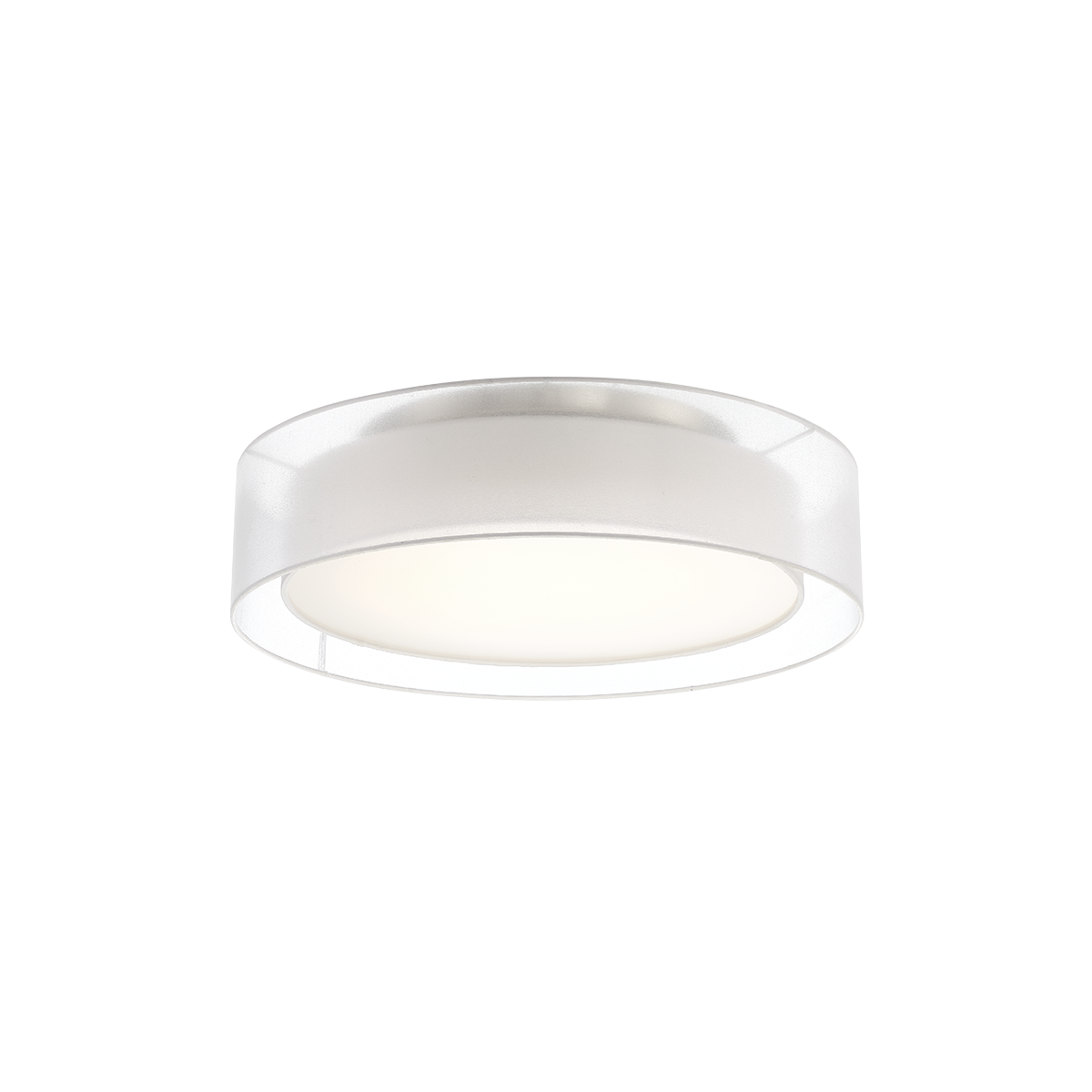 Modern Forms Metropolis Semi-Flush Mount Ceiling Semi-Flush Mount Modern Forms Brushed Nickel 30x30x8.25 