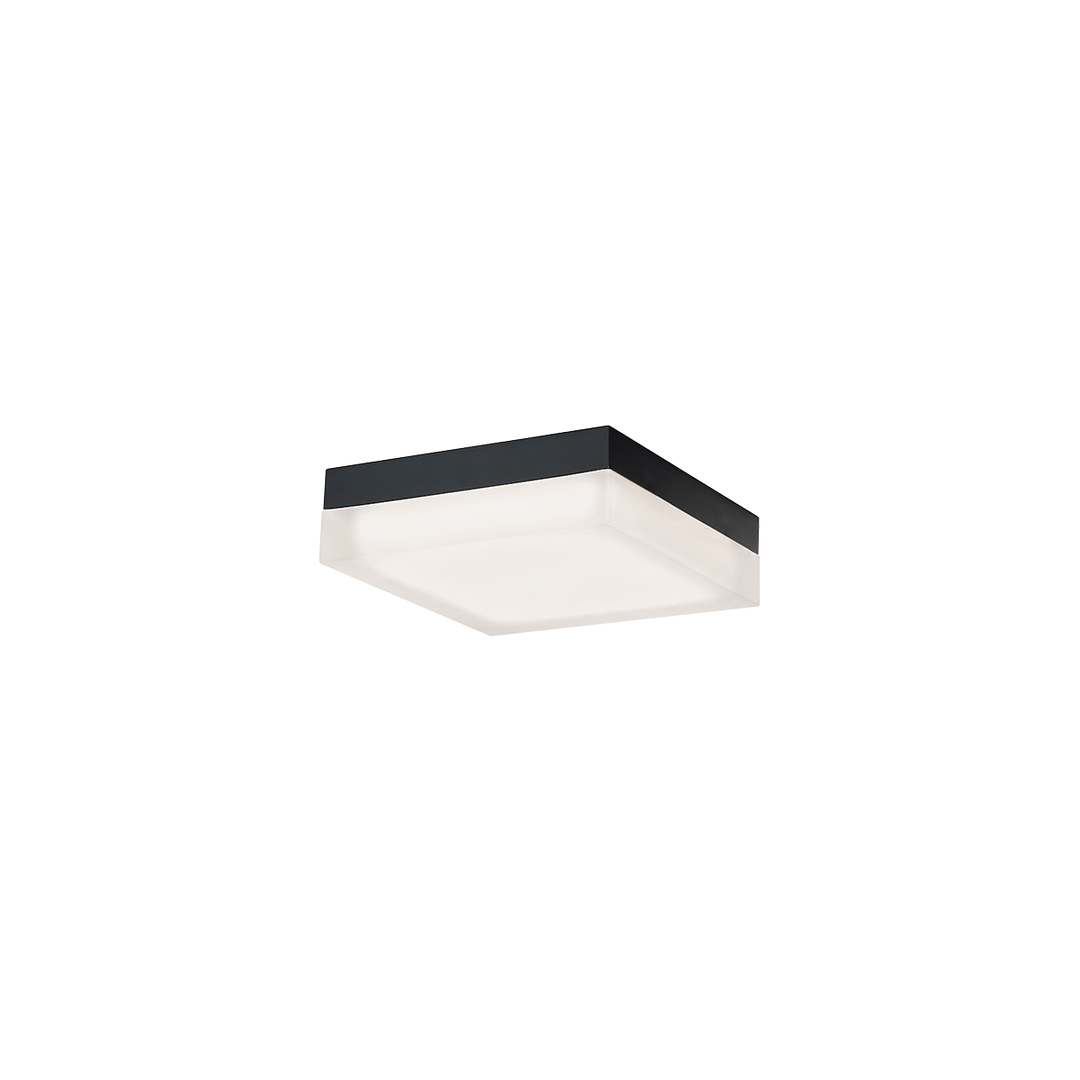 Modern Forms Matrix Flush Mount Light Ceiling Flush Mounts Modern Forms Black 9x9x2.75 