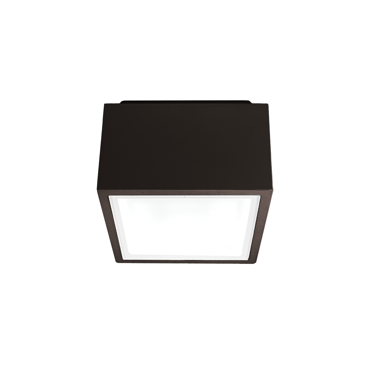 Modern Forms Bloc Outdoor Flush Mount Light Outdoor l Wall Modern Forms Bronze 5.5x5.5x3.5 