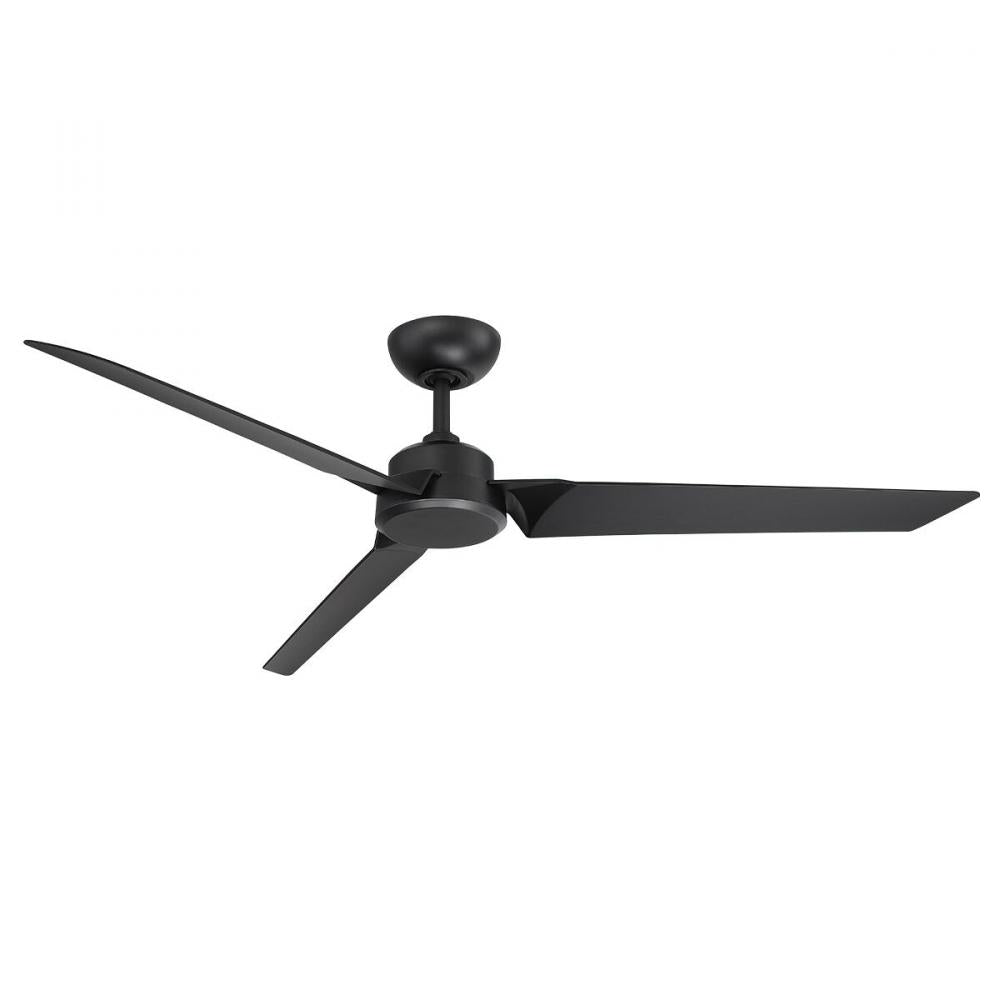 Modern Forms Roboto 62 Downrod FR-W1910-62 Fan Accessories Modern Forms Fans Matte Black  