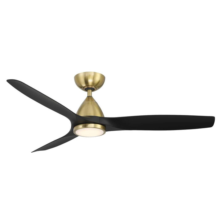 Modern Forms Fans Skylark Three Blade Ceiling Fan FR-W2202 Indoor Ceiling Fans Modern Forms Fans Soft Brass/Matte Black  