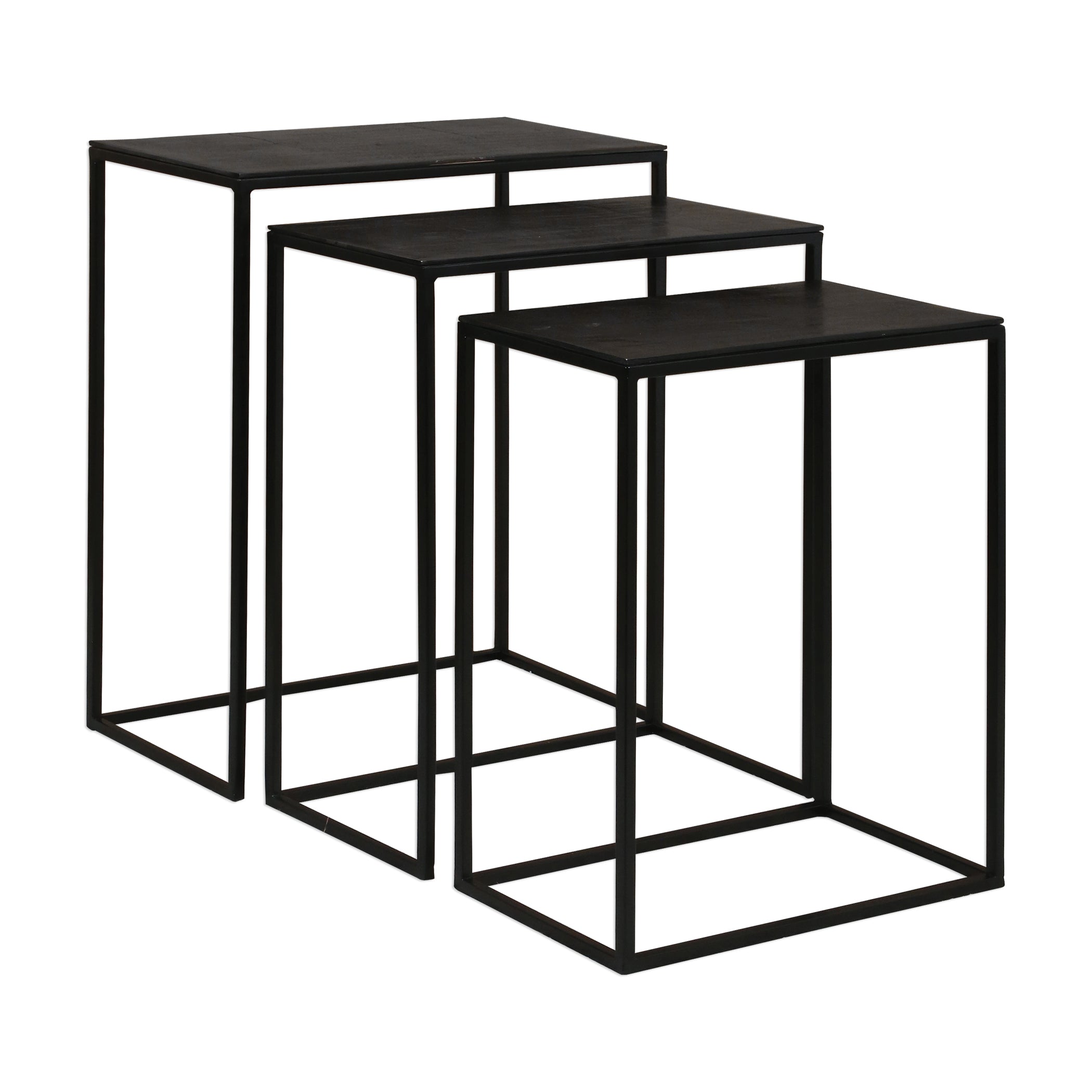 Uttermost Coreene Iron Nesting Tables S/3 Décor/Home Accent Uttermost   