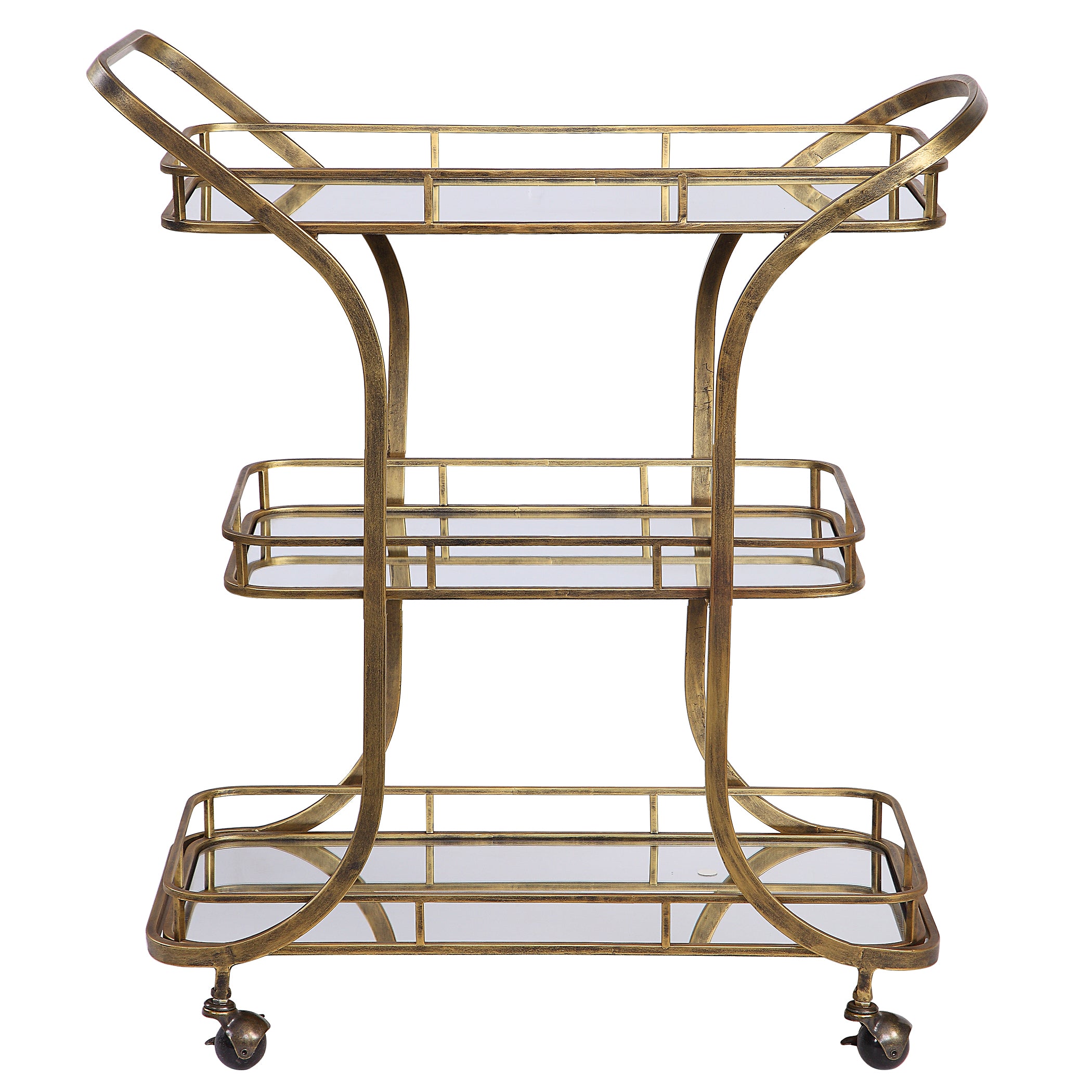 Uttermost Stassi Serving Cart / Kitchen Island Serving Cart / Kitchen Island Uttermost   