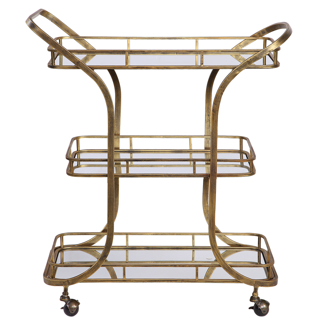 Uttermost Stassi Serving Cart / Kitchen Island