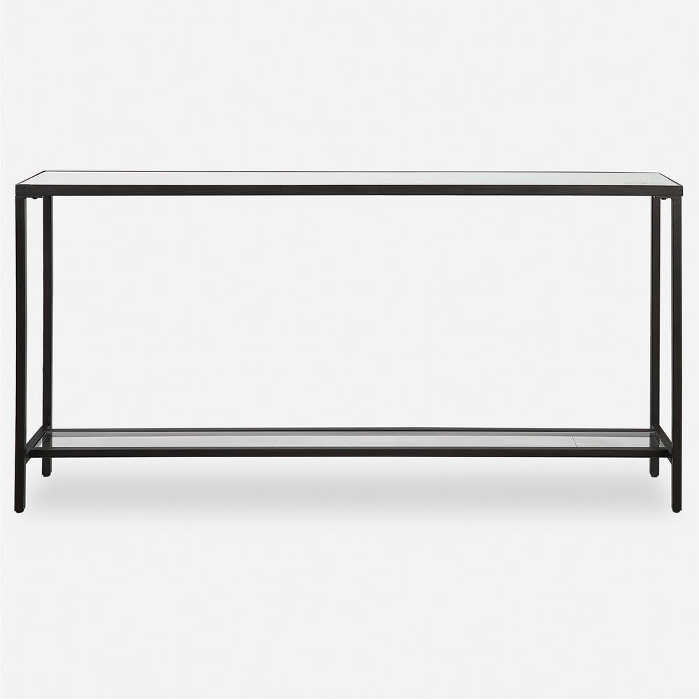 Uttermost Hayley Black Console Table