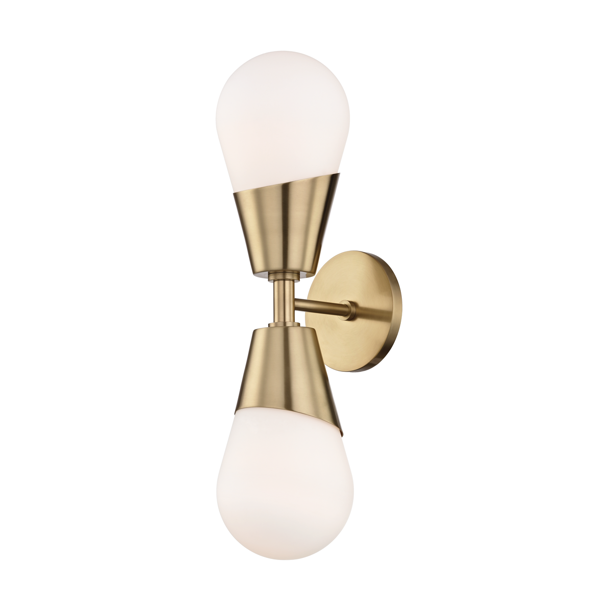 Mitzi Cora Wall Sconce Wall Sconce Mitzi Aged Brass 5x5x19 