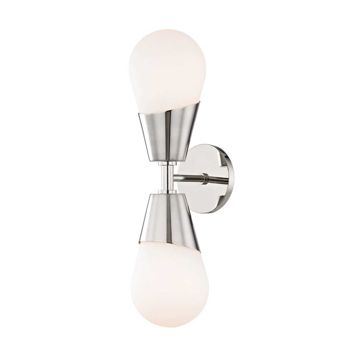 Mitzi Cora Wall Sconce Wall Sconce Mitzi Polished Nickel 5x5x19 