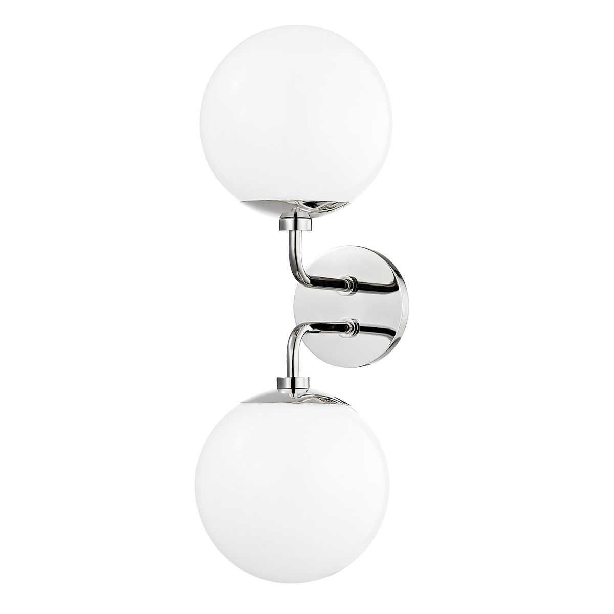 Mitzi Stella Wall Sconce Wall Sconce Mitzi Polished Nickel 7x7x20 