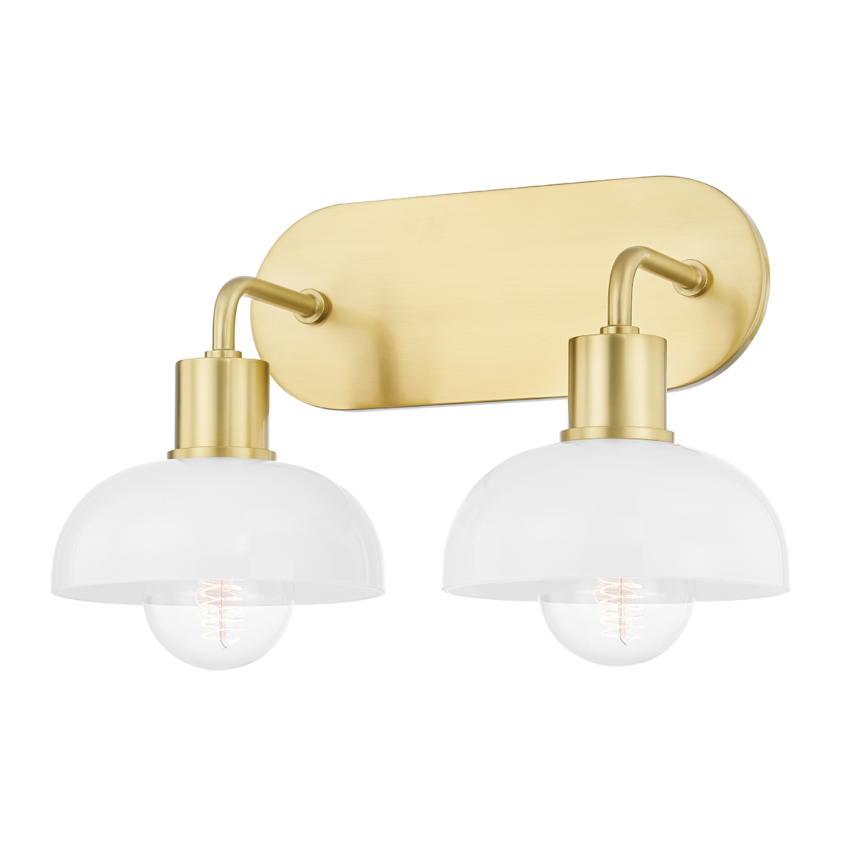 Mitzi Kyla Bath and Vanity Bath and Vanity Mitzi Aged Brass 15x15x10.75 