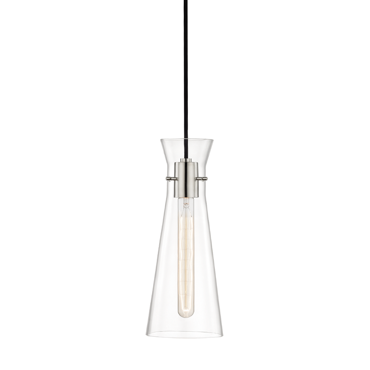 Mitzi Anya Pendant Pendant Mitzi Polished Nickel  