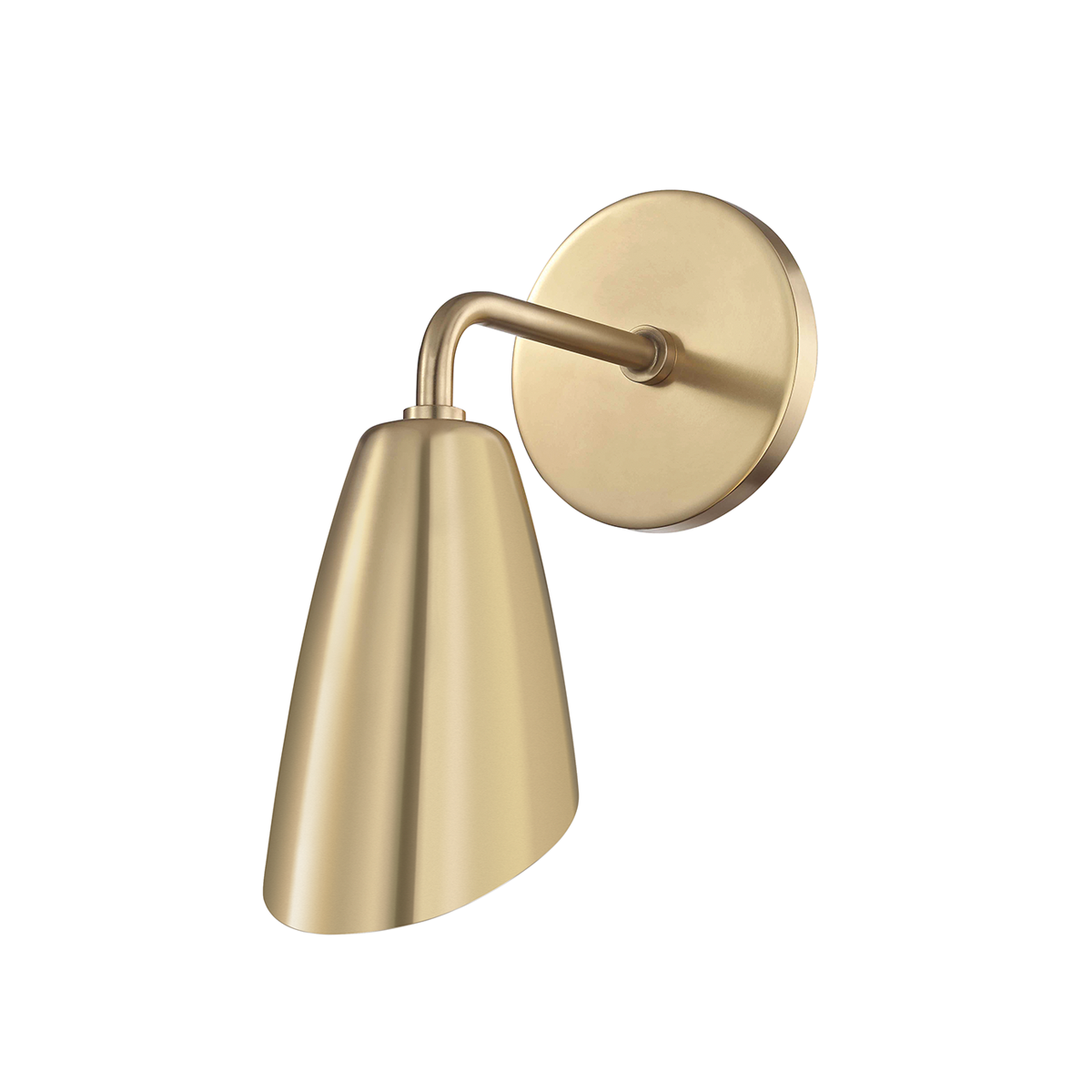 Mitzi Kai Wall Sconce Wall Sconce Mitzi Aged Brass 4.75x4.75x10.25 