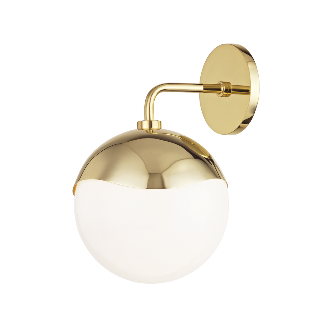 Mitzi Ella Wall Sconce Wall Sconces Mitzi Polished Brass  