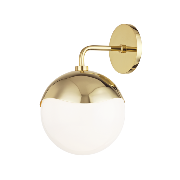 Mitzi Ella Wall Sconce Wall Sconces Mitzi Polished Brass  