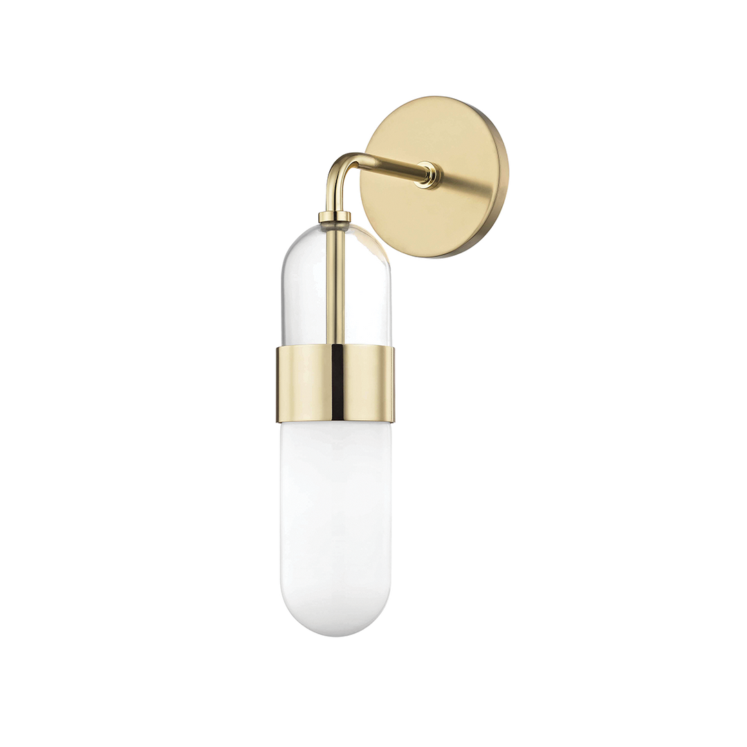 Mitzi Emilia Wall Sconce Wall Sconces Mitzi Polished Brass  