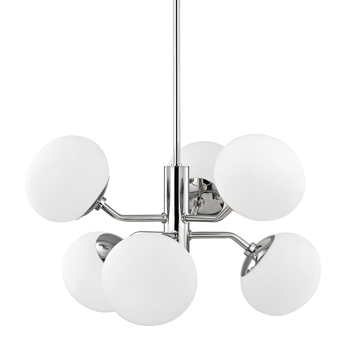 Mitzi Estee Chandelier Chandelier Mitzi Polished Nickel  