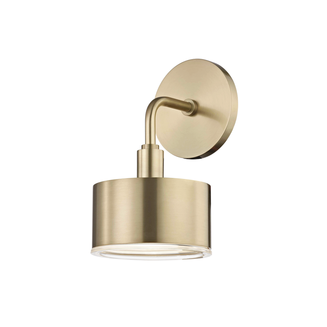 Mitzi Nora Wall Sconce Wall Sconces Mitzi Aged Brass  