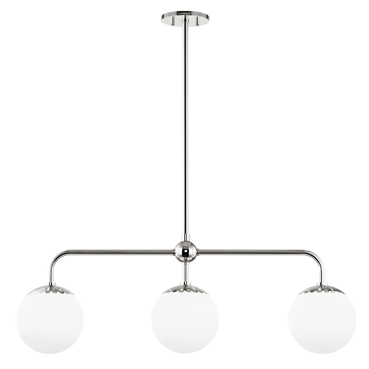 Mitzi Paige Linear Linear Chandeliers Mitzi Polished Nickel  