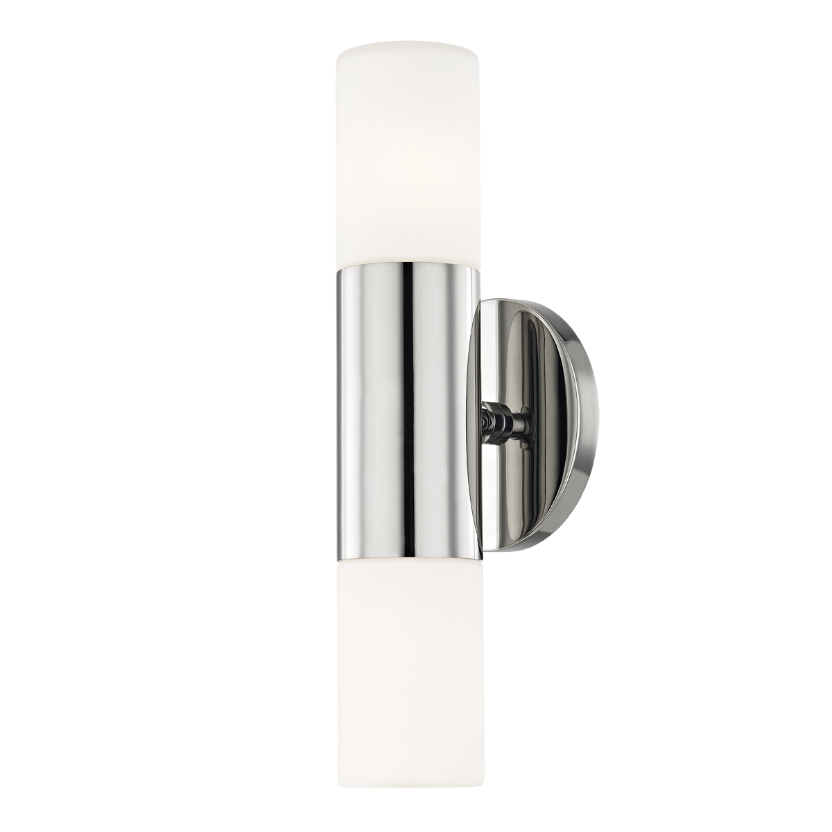 Mitzi Lola Wall Sconce Wall Sconce Mitzi Polished Nickel 4.75x4.75x13 