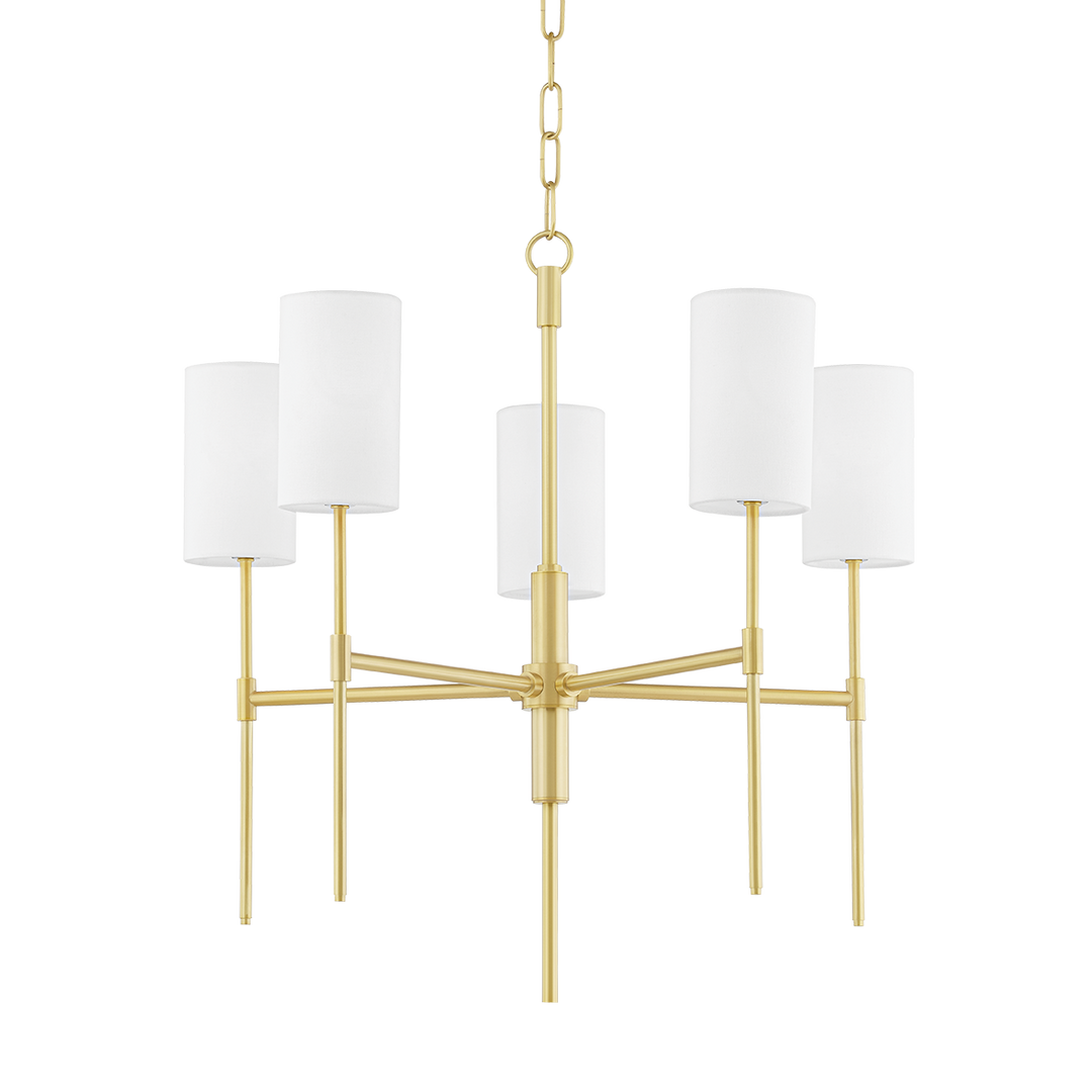 Mitzi Olivia Chandelier Chandeliers Mitzi Aged Brass 24x24x24.5 