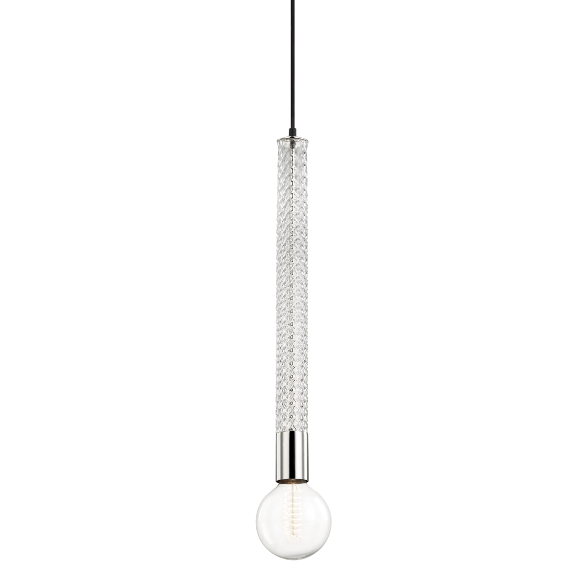 Mitzi Pippin Pendant Pendant Mitzi Polished Nickel  