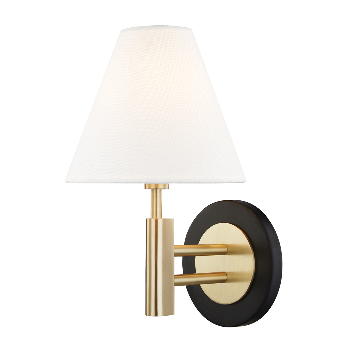 Mitzi Robbie Wall Sconce Wall Sconce Mitzi Aged Brass/black  