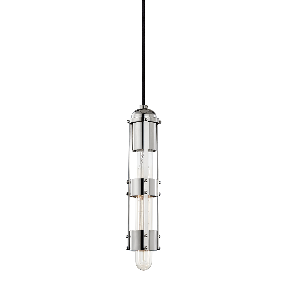 Mitzi Violet Pendant Pendant Mitzi Polished Nickel  