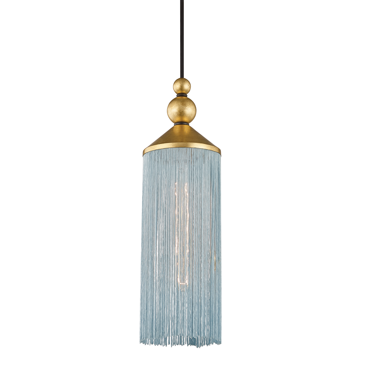 Mitzi Scarlett Pendant Pendant Mitzi Gold Leaf/blue  