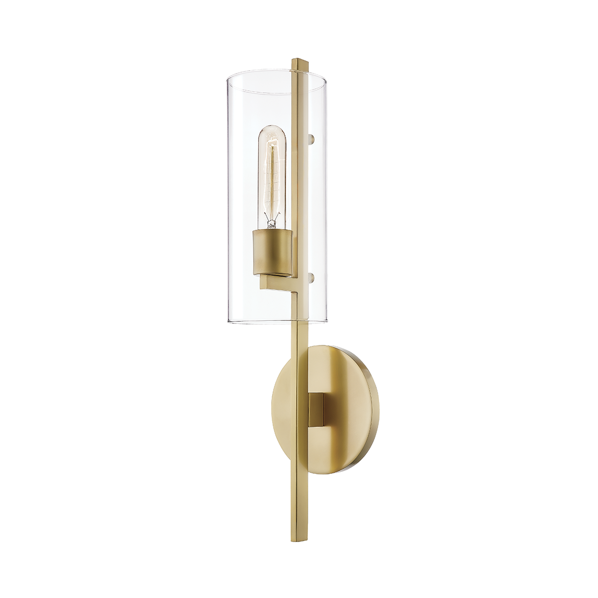 Mitzi Ariel Wall Sconce Wall Sconce Mitzi Aged Brass 29.75x5.5x20.25 