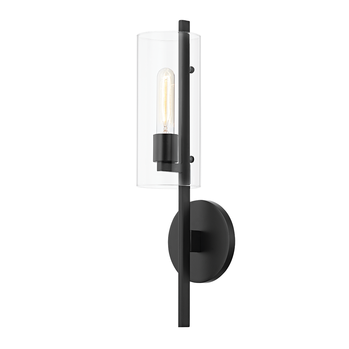 Mitzi Ariel Wall Sconce Wall Sconce Mitzi Soft Black 22x5.5x20.25 