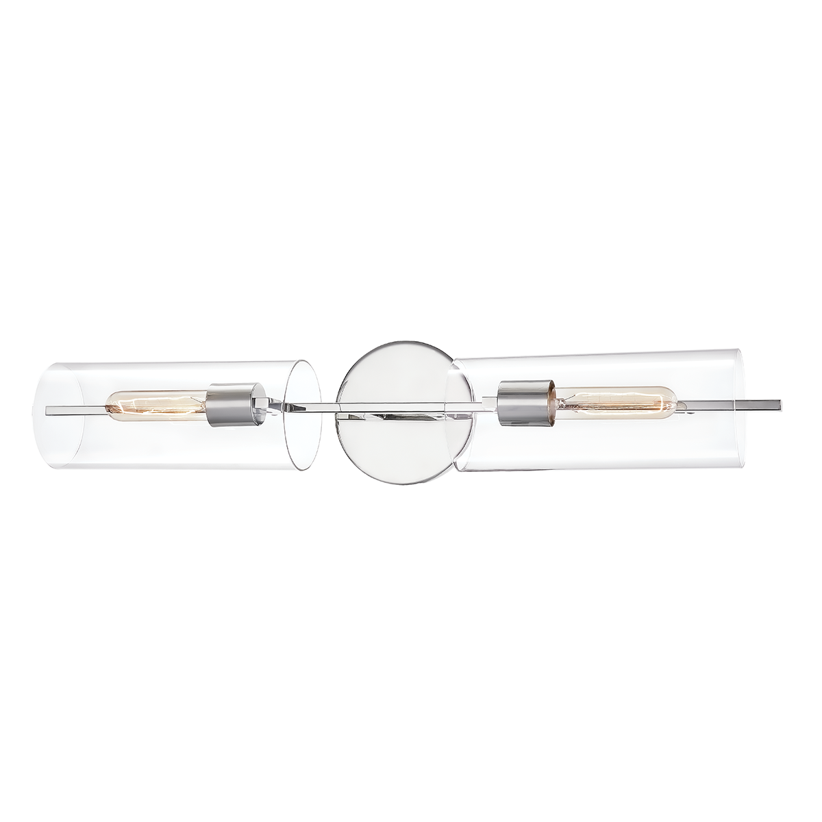 Mitzi Ariel Wall Sconce Wall Sconce Mitzi Polished Nickel 14.25x5.5x28 