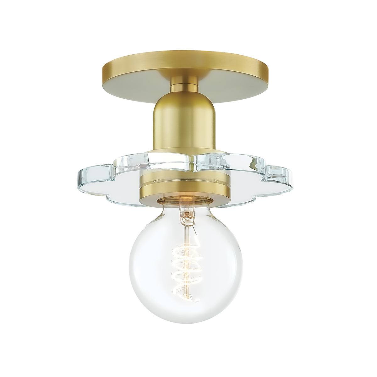 Mitzi Alexa Wall Sconce Wall Sconce Mitzi Aged Brass  