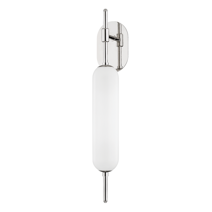 Mitzi Miley Wall Sconce Wall Sconces Mitzi Polished Nickel  