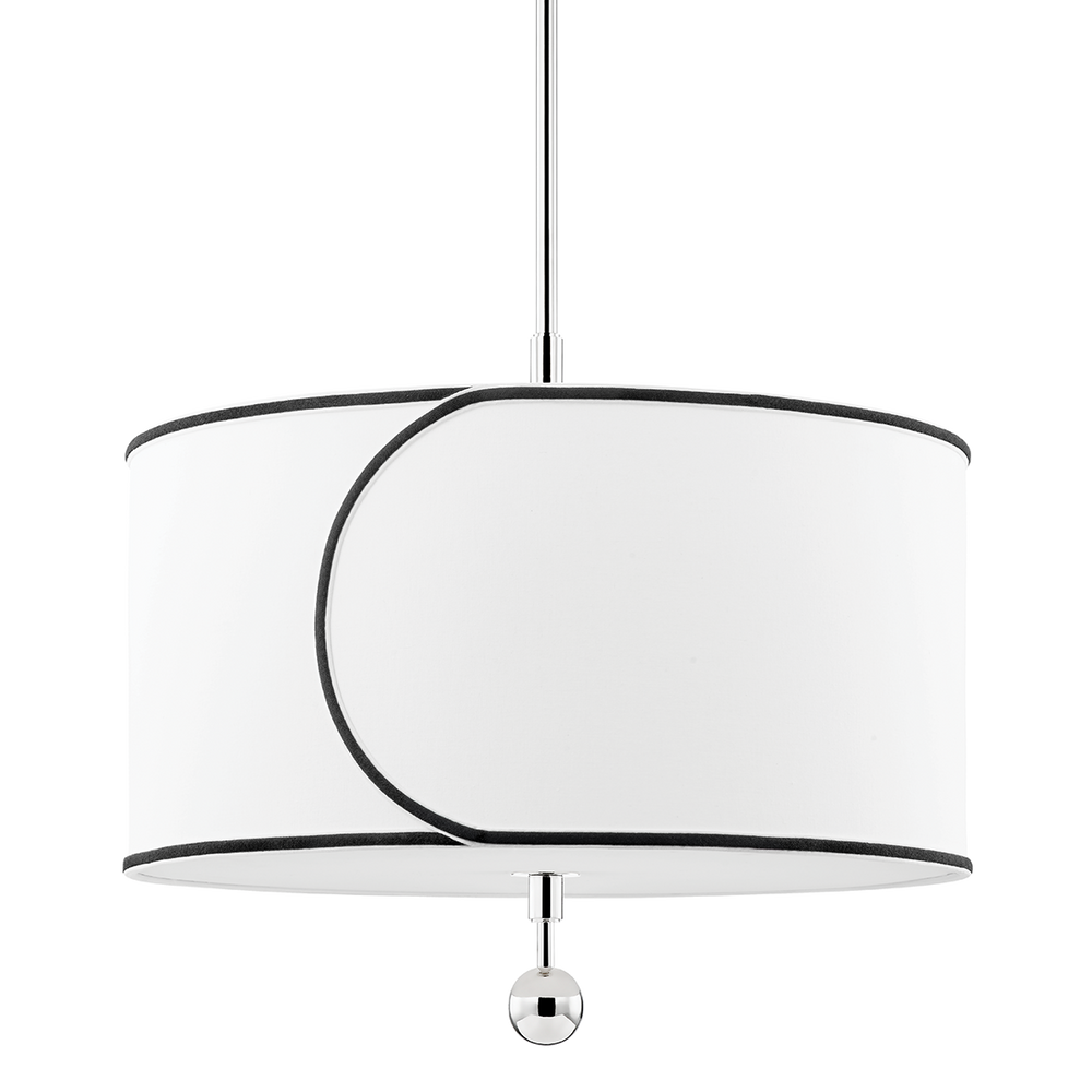 Mitzi Zara Chandelier Chandeliers Mitzi Polished Nickel  