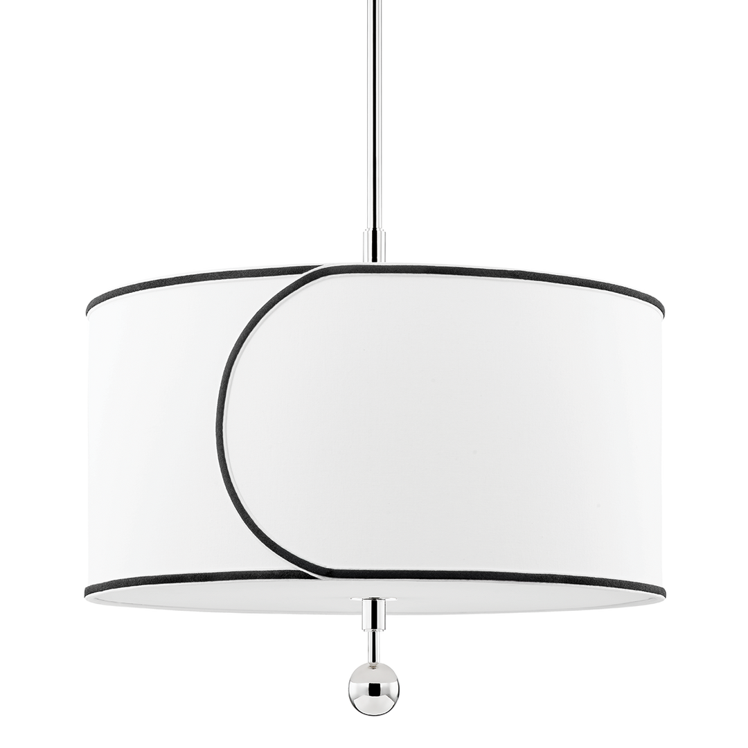 Mitzi Zara Chandelier Chandeliers Mitzi Polished Nickel  